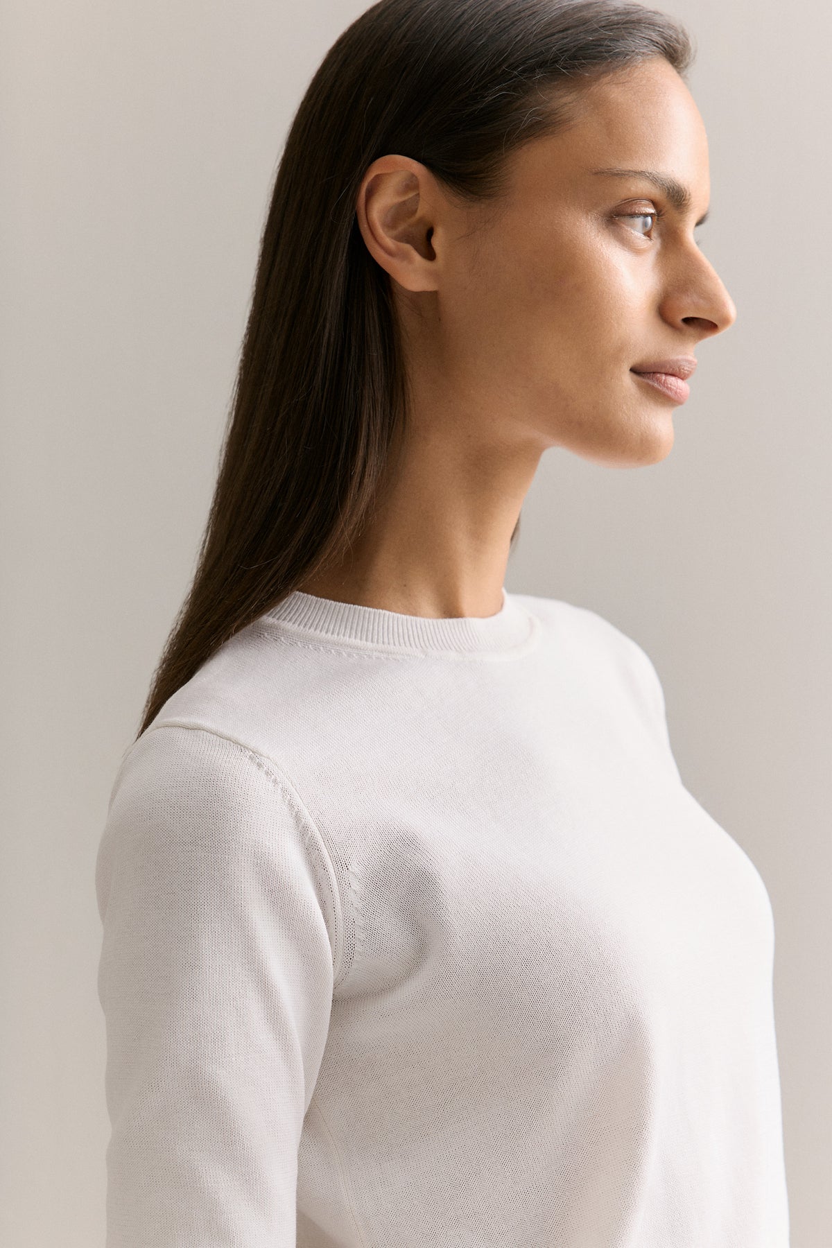 Silk Linen Luxury Blend T-Shirt