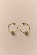 Eloise Crystal Hoop Earrings