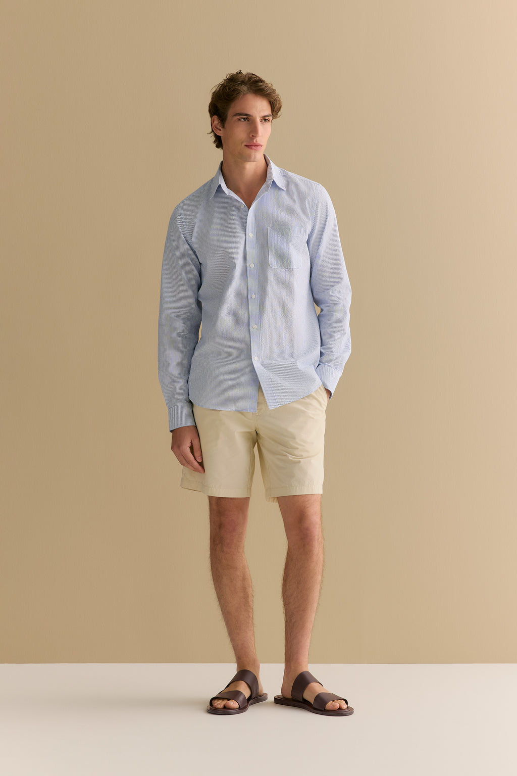 Cotton Twill Pull On Short