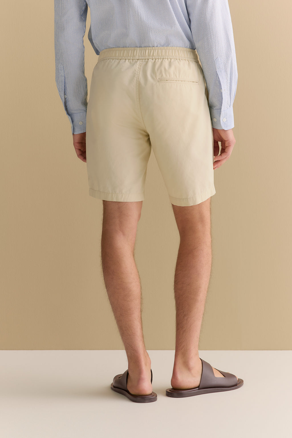 Cotton Twill Pull On Short