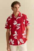 Palm Leaf Short Sleeve Shirt