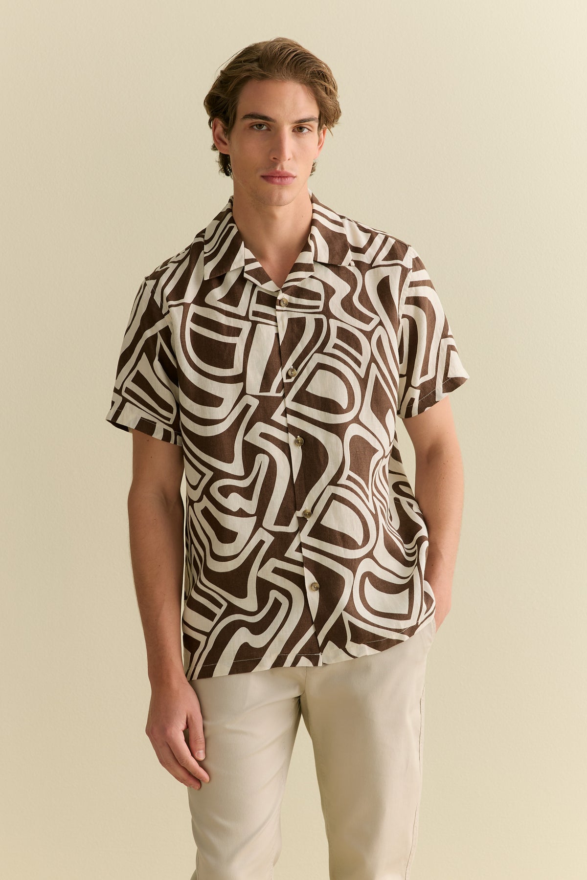 Kai Linen Short Sleeve Shirt