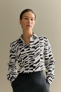 Linen Bold Geo Shirt