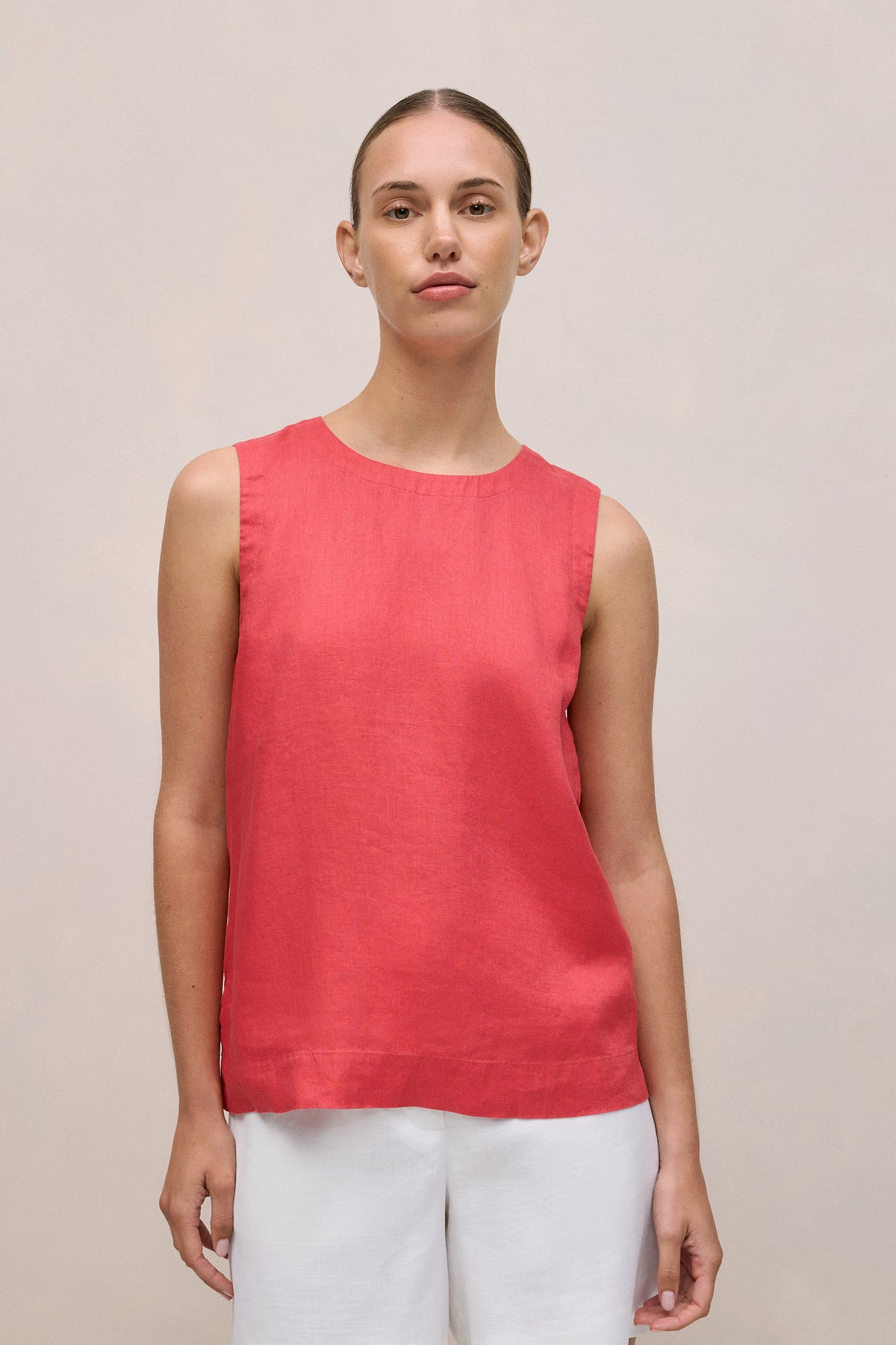 Delave Linen Shell Tank