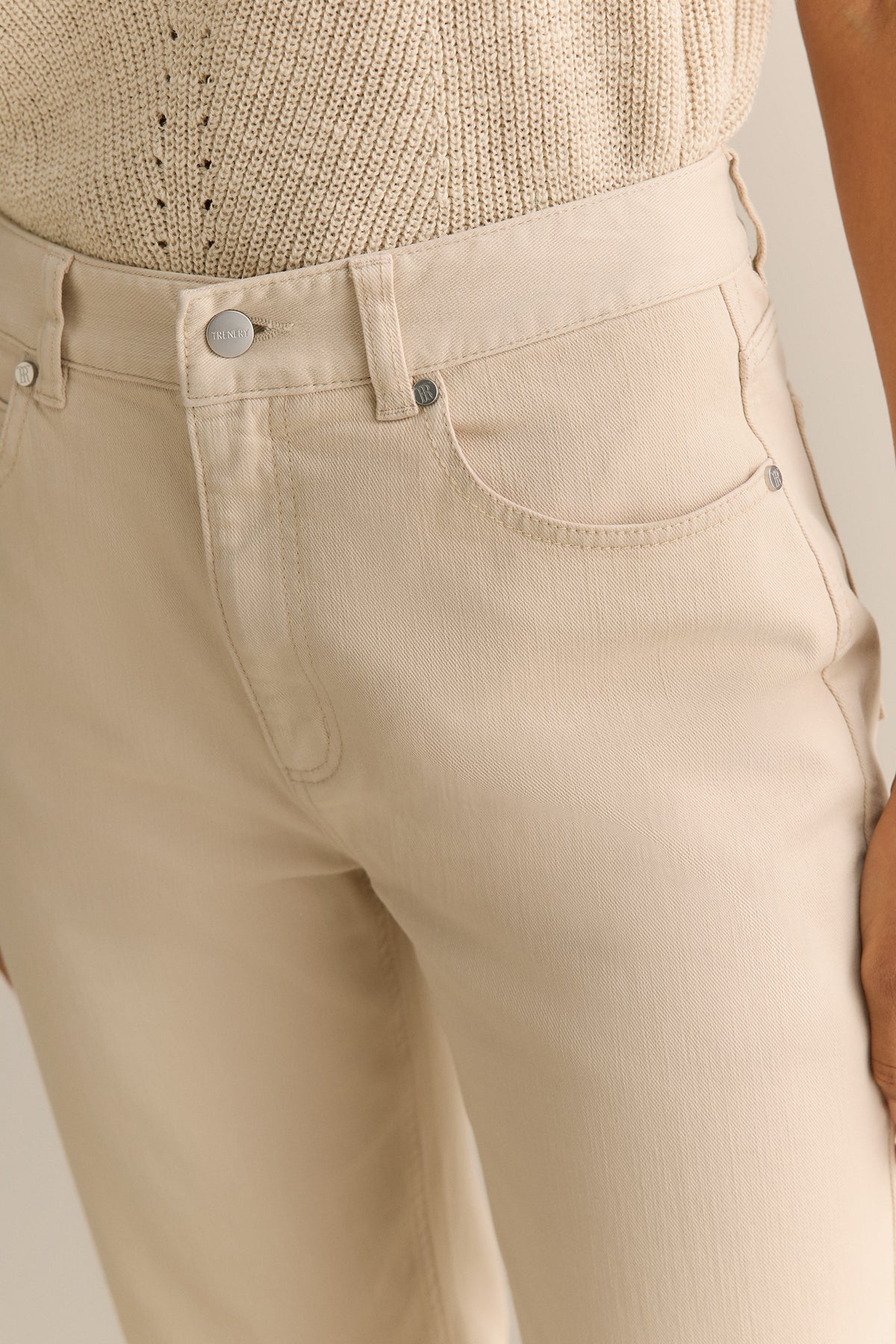 Garment Dyed Straight Leg Jean