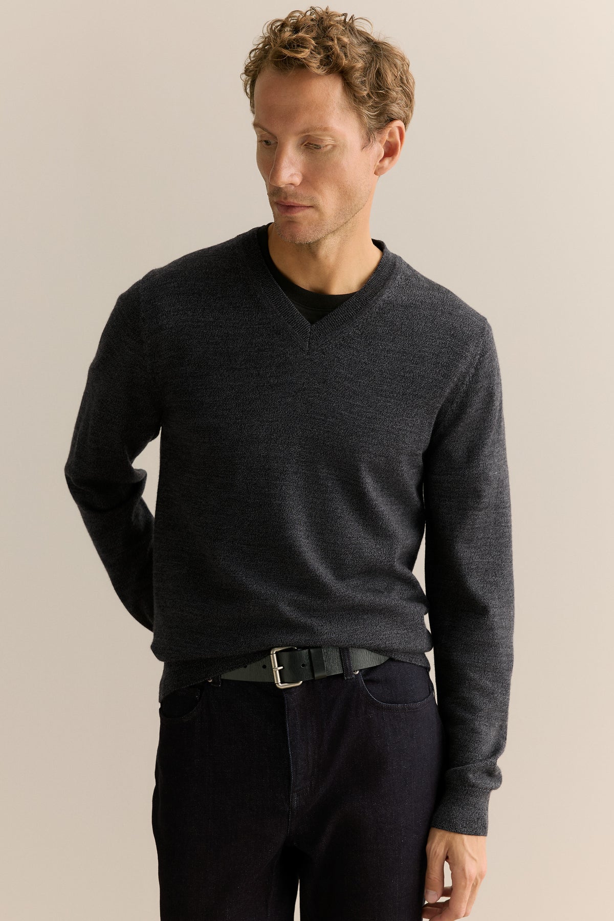 Merino V Neck