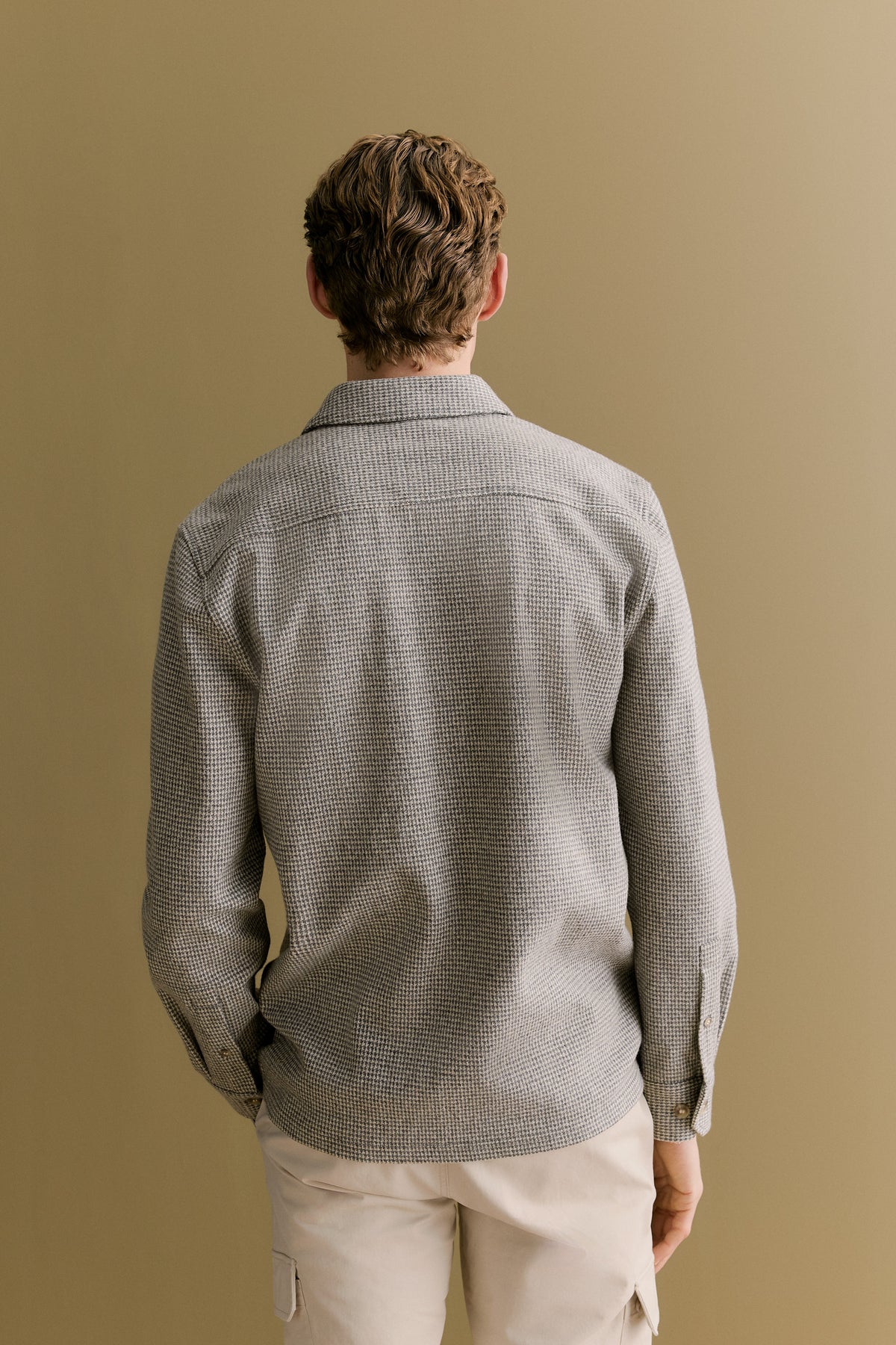 Puppytooth Jacquard Overshirt