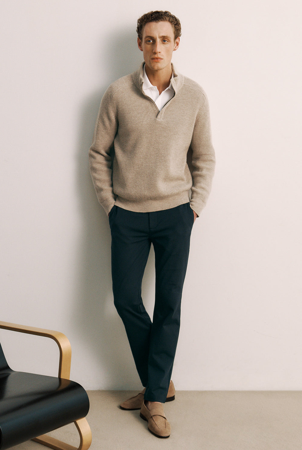 Cotton Ponte Blend Travel Pant