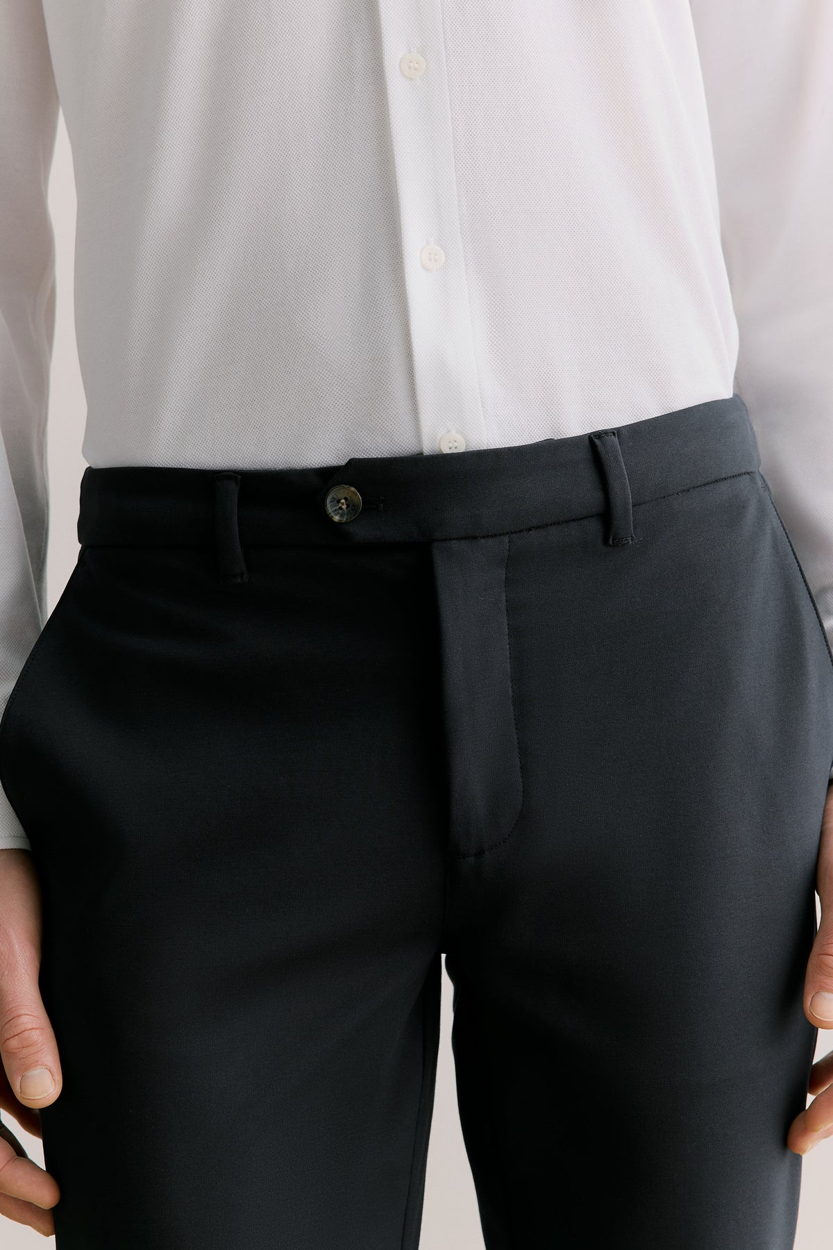 Cotton Ponte Blend Travel Pant