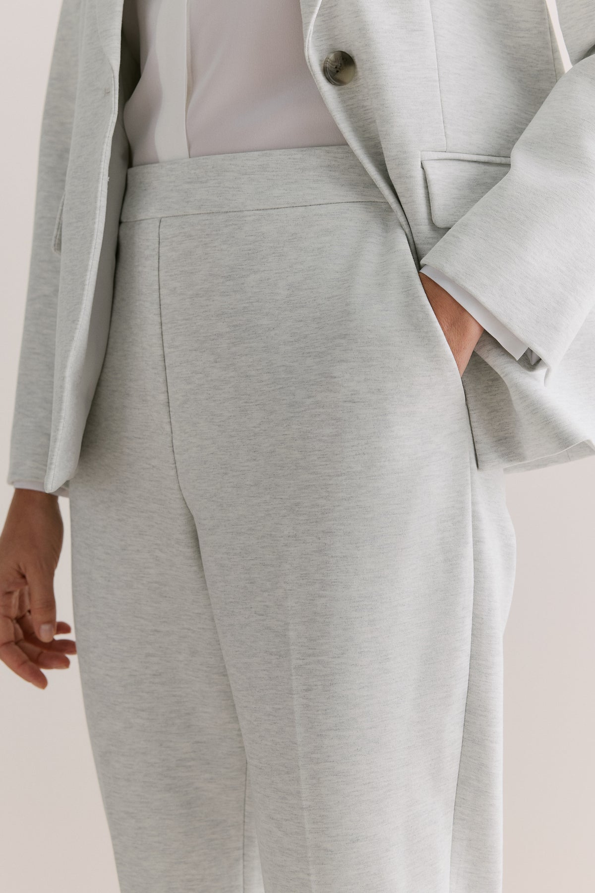 Ponte Straight Leg Pant