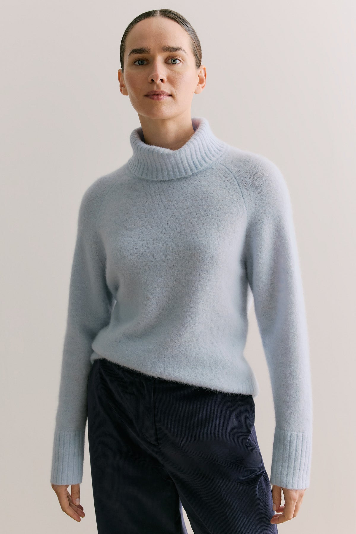 Alpaca Merino Blend Rollneck