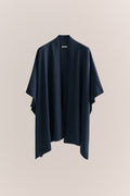 Cotton Cashmere Blend Poncho