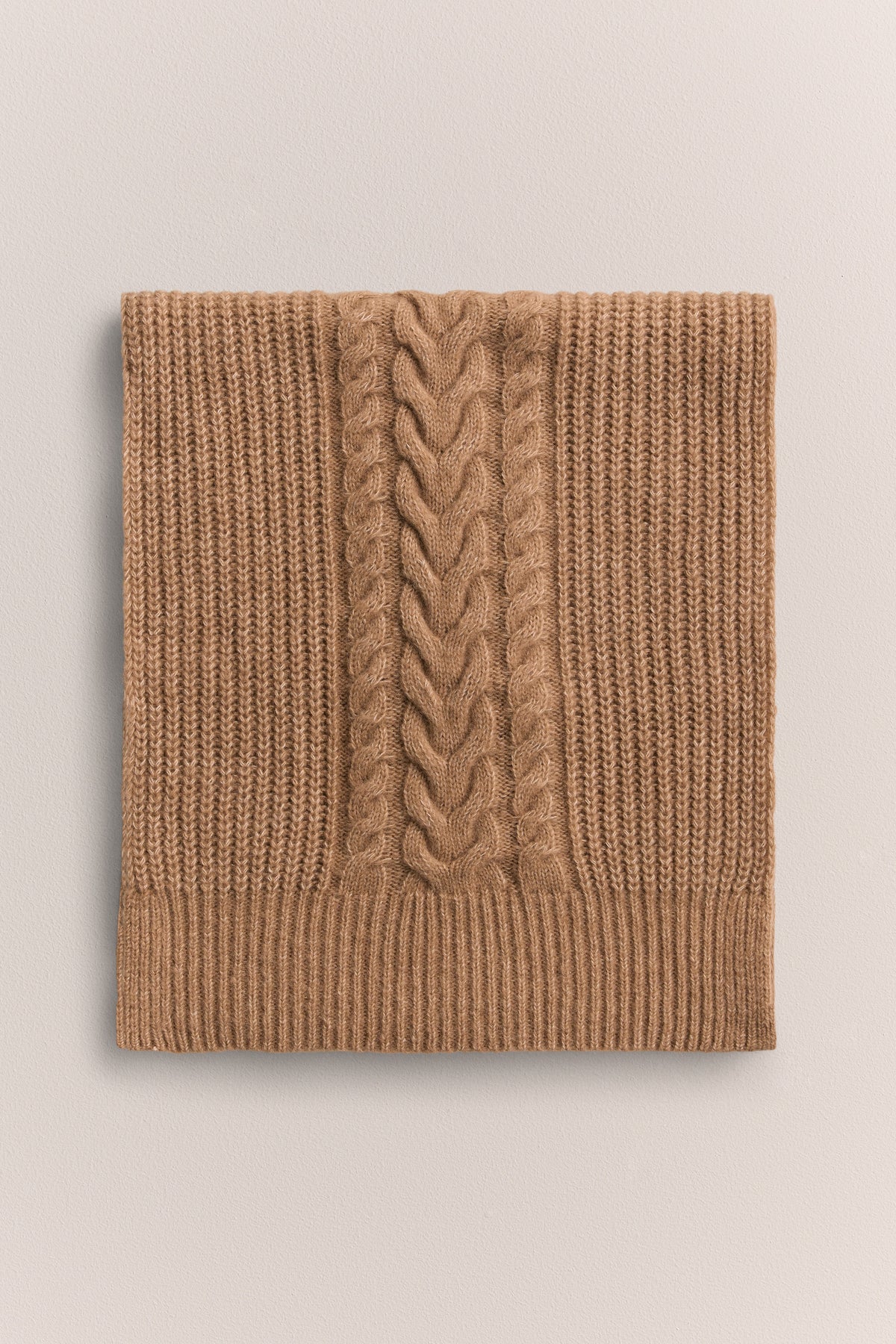 Merino Cable Knit Scarf