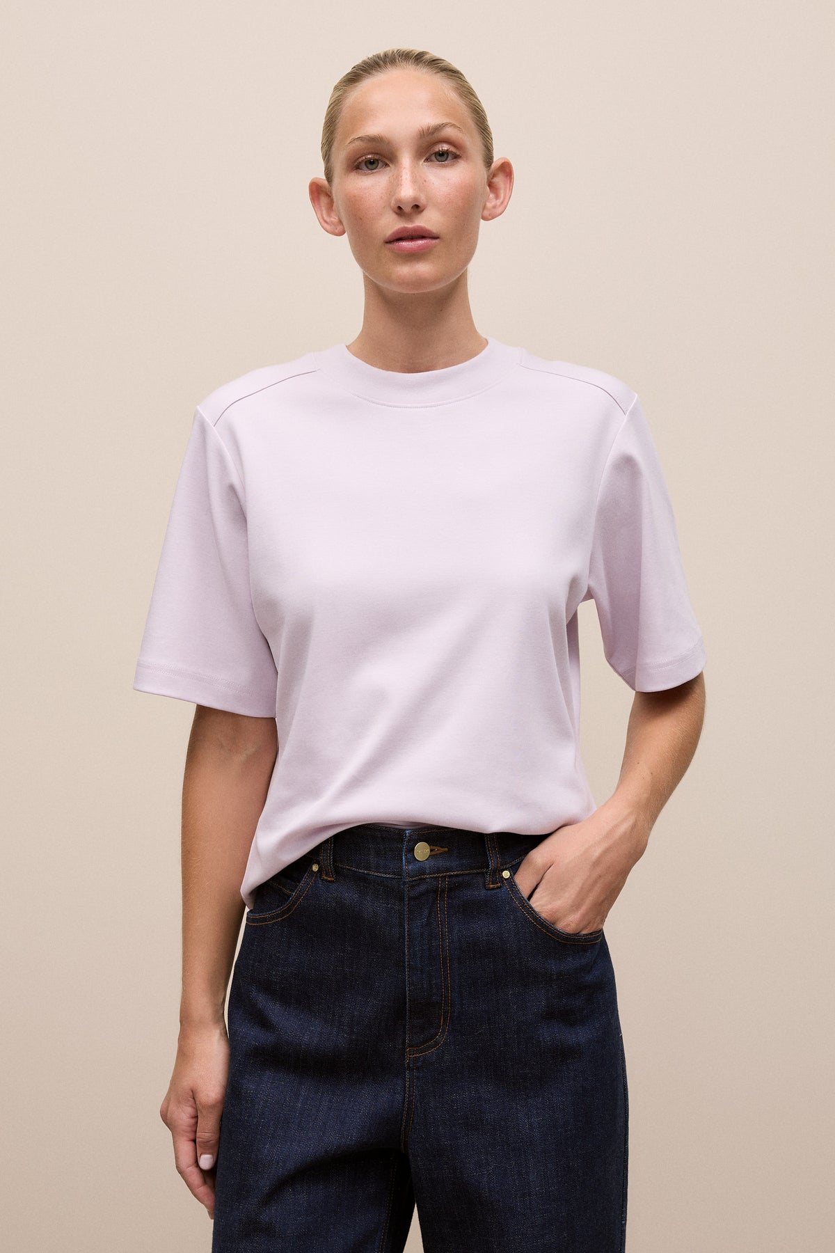 Cotton Modal Interlock T-Shirt