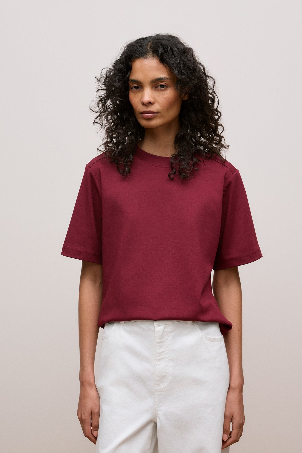 Cotton Modal Interlock T-Shirt