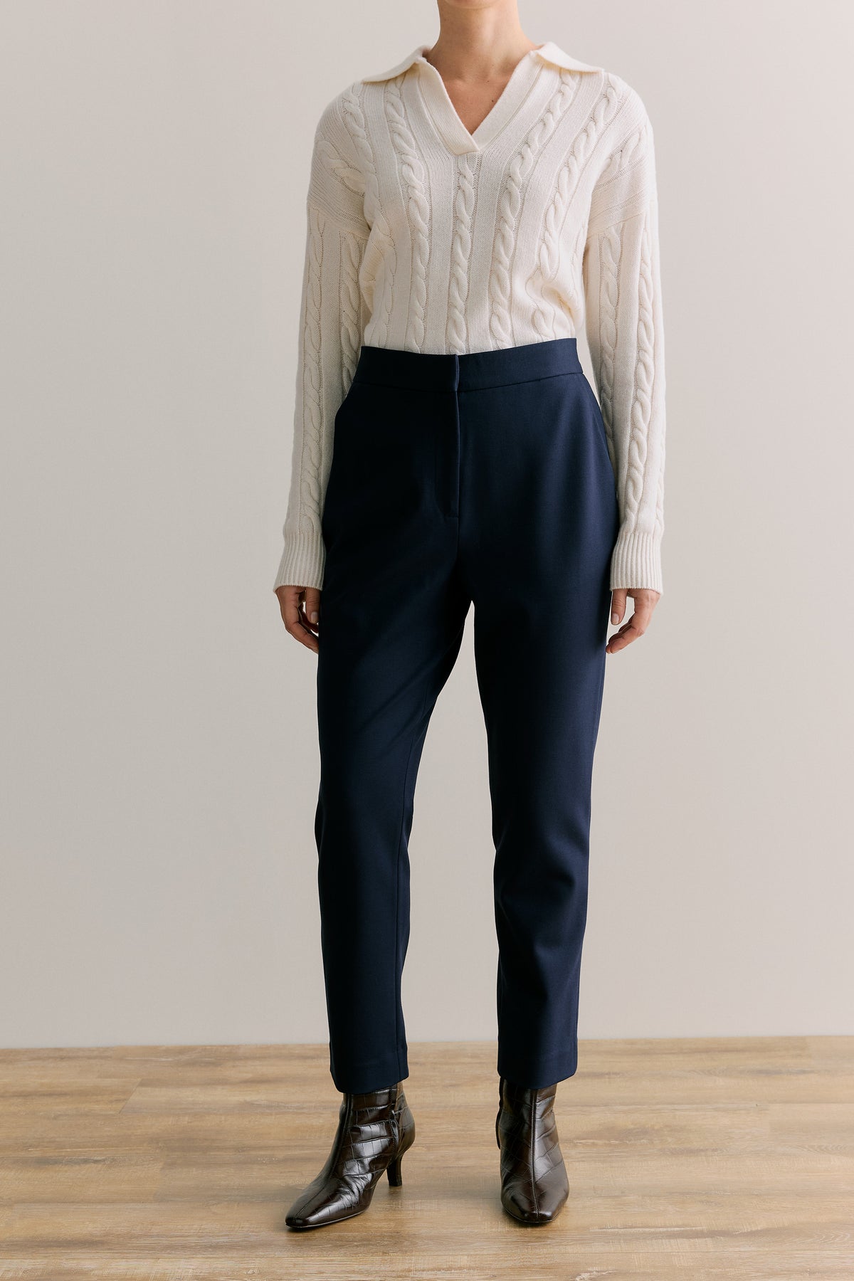 Ponte Tailored Slim Pant