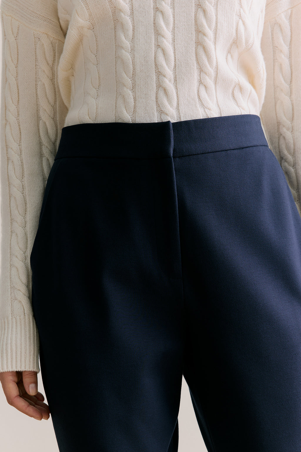Ponte Tailored Slim Pant