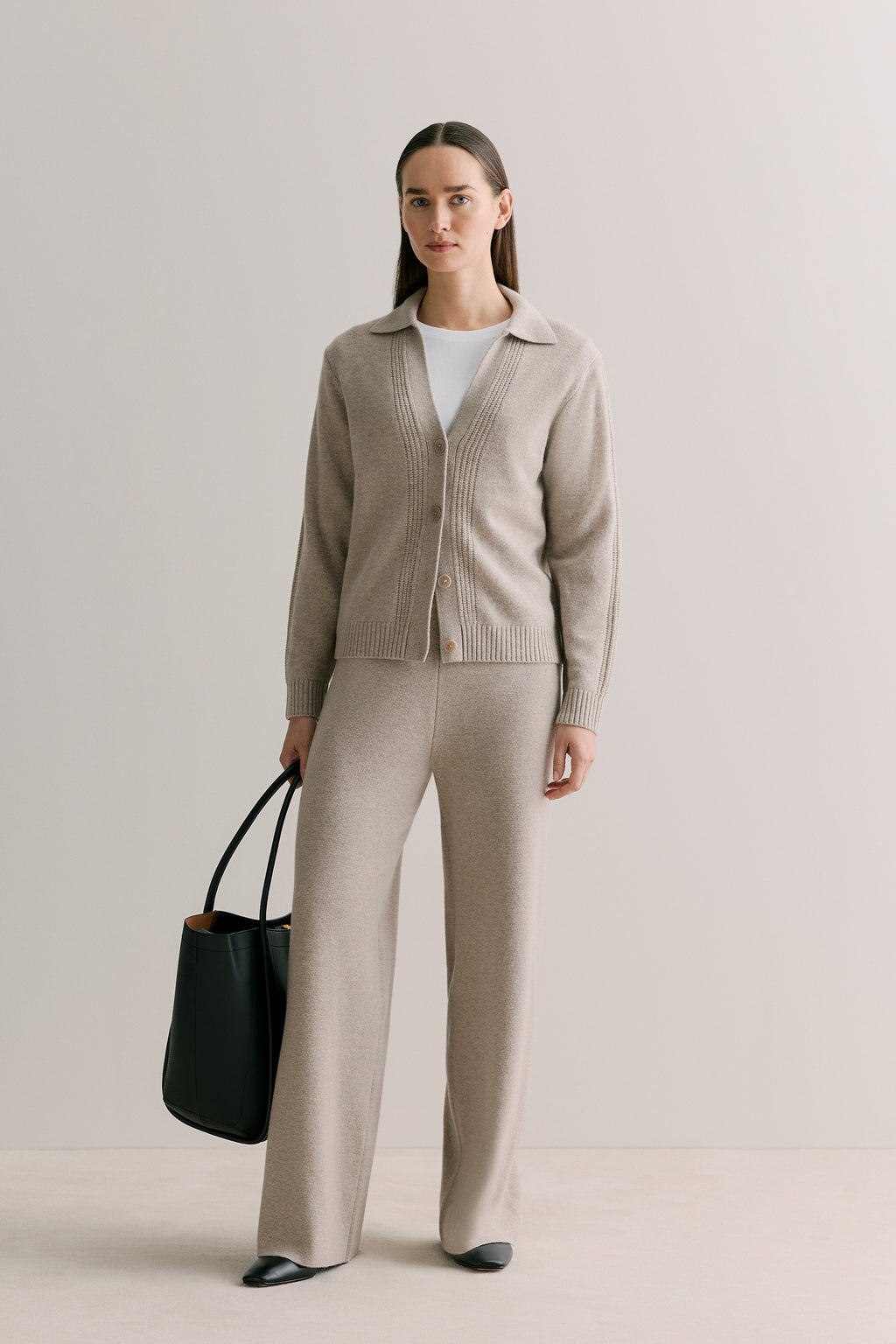 Merino Cashmere Pull On Pant