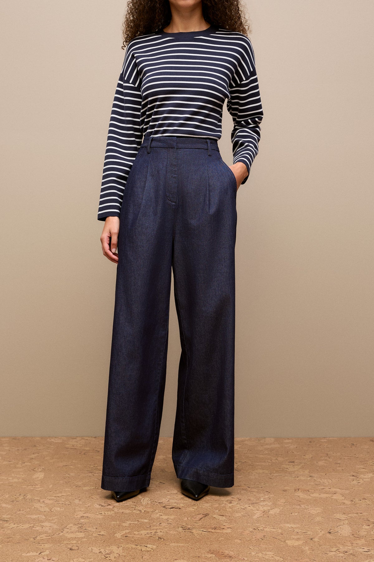 Denim Tailored Pant