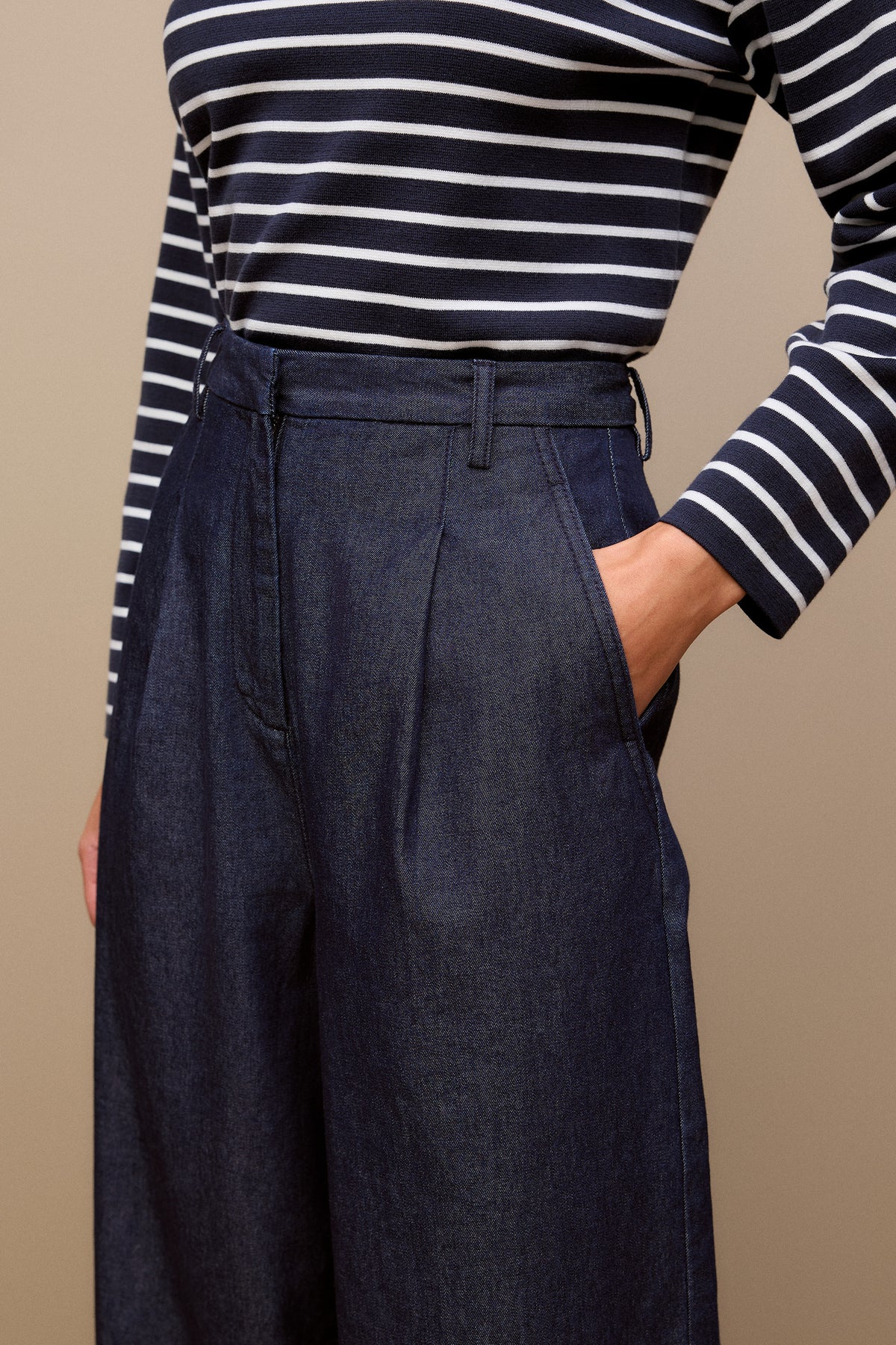Denim Tailored Pant