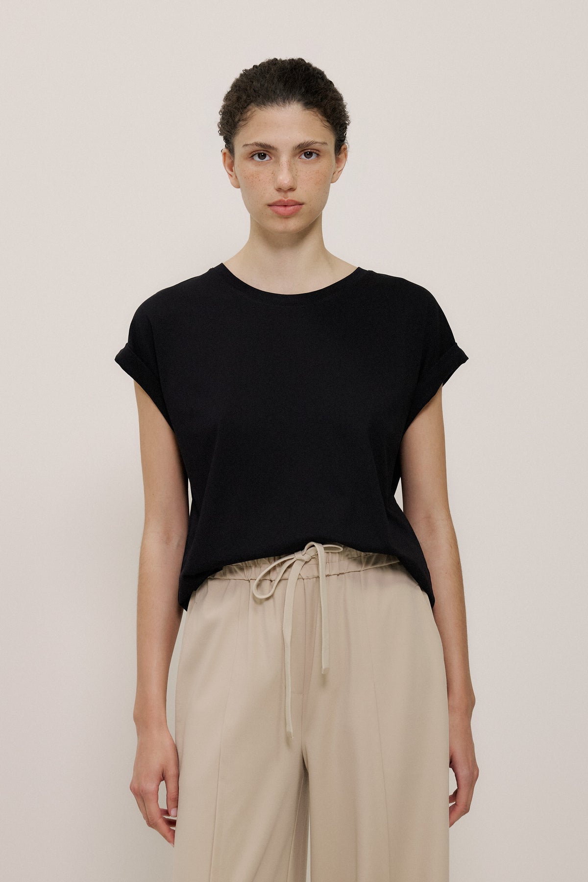Australian Cotton Cuff Sleeve T-Shirt