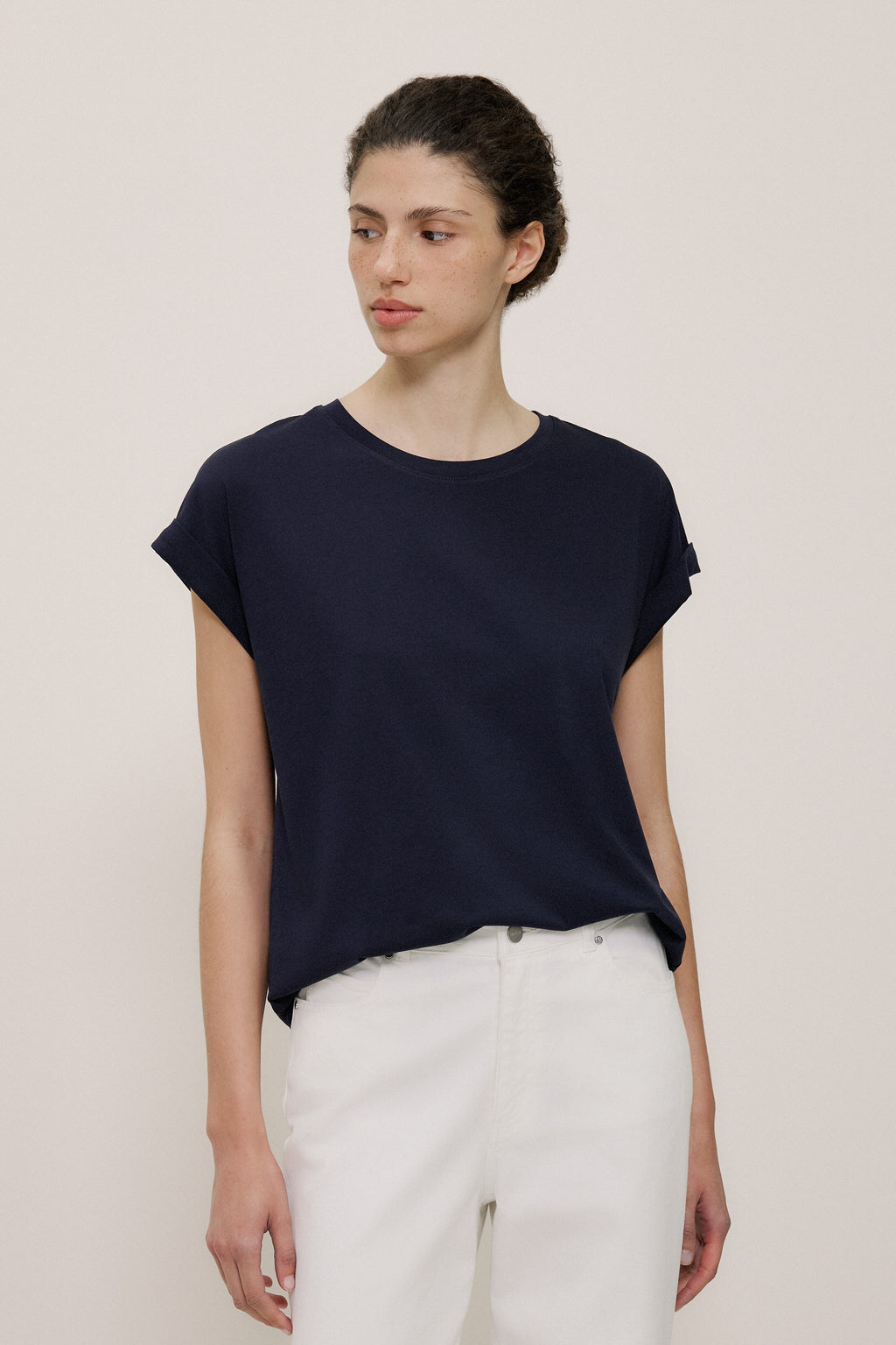 Australian Cotton Cuff Sleeve T-Shirt