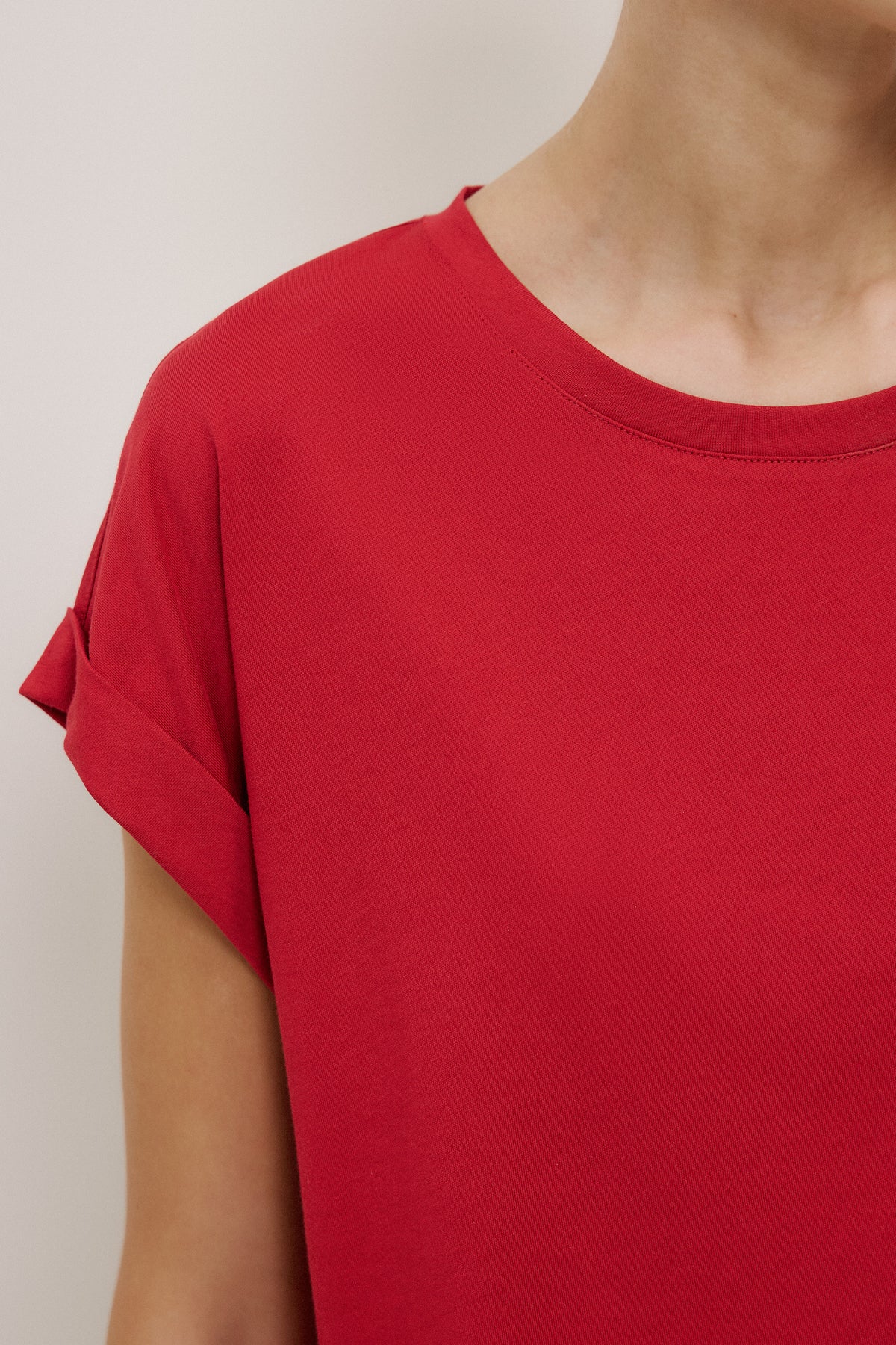 Australian Cotton Cuff Sleeve T-Shirt
