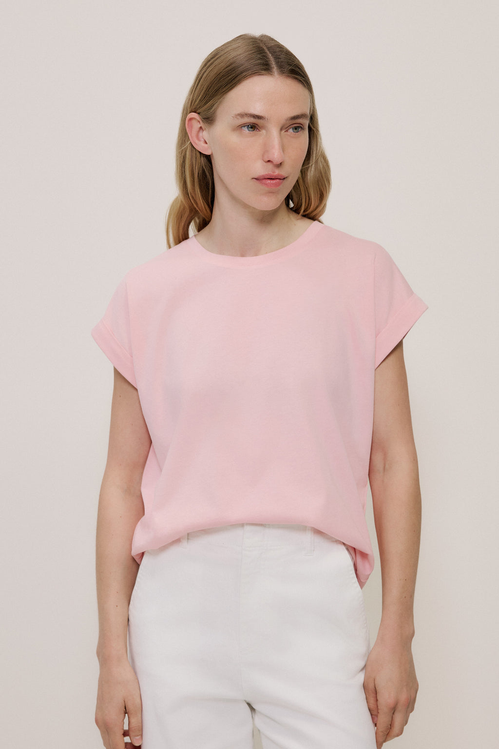 Australian Cotton Cuff Sleeve T-Shirt