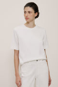 Modal Cotton Boxy Crew T-Shirt