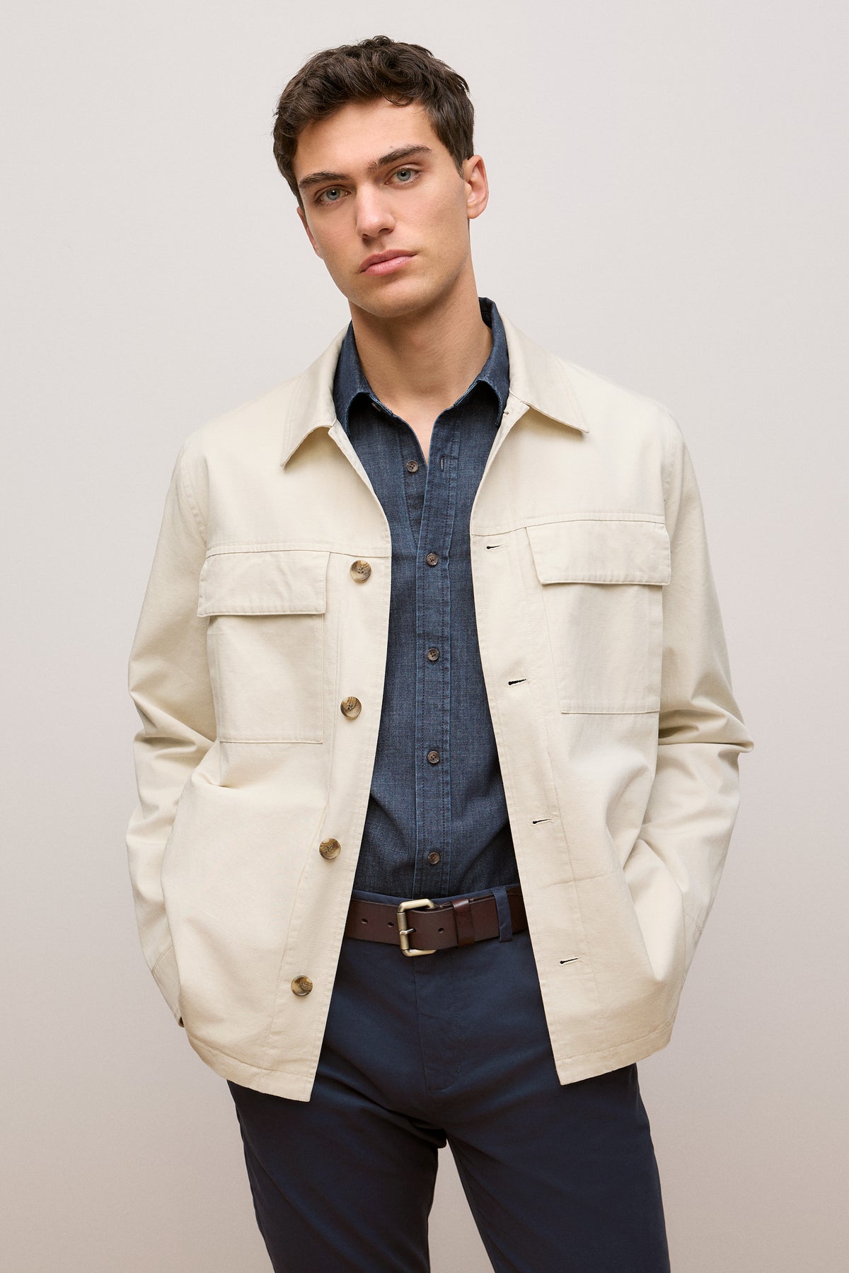 Cotton Twill Chore Jacket