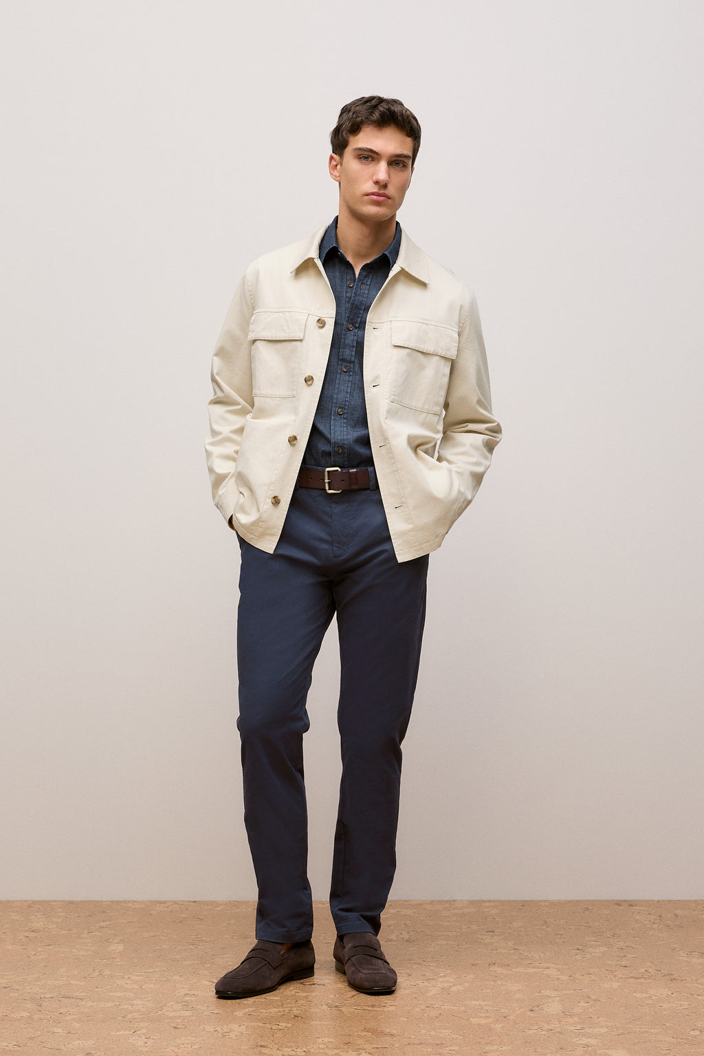 Cotton Twill Chore Jacket