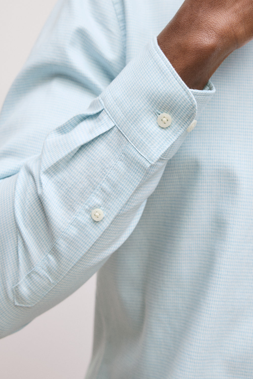 Tailored Fit Puppytooth Check Shirt