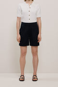 Stretch Cotton Tailored Short