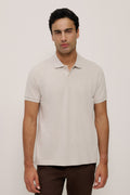 Pique Marle Monogram Polo