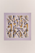 Shadow Leaf Silk Twill Neckerchief