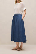 Soft Denim Skirt