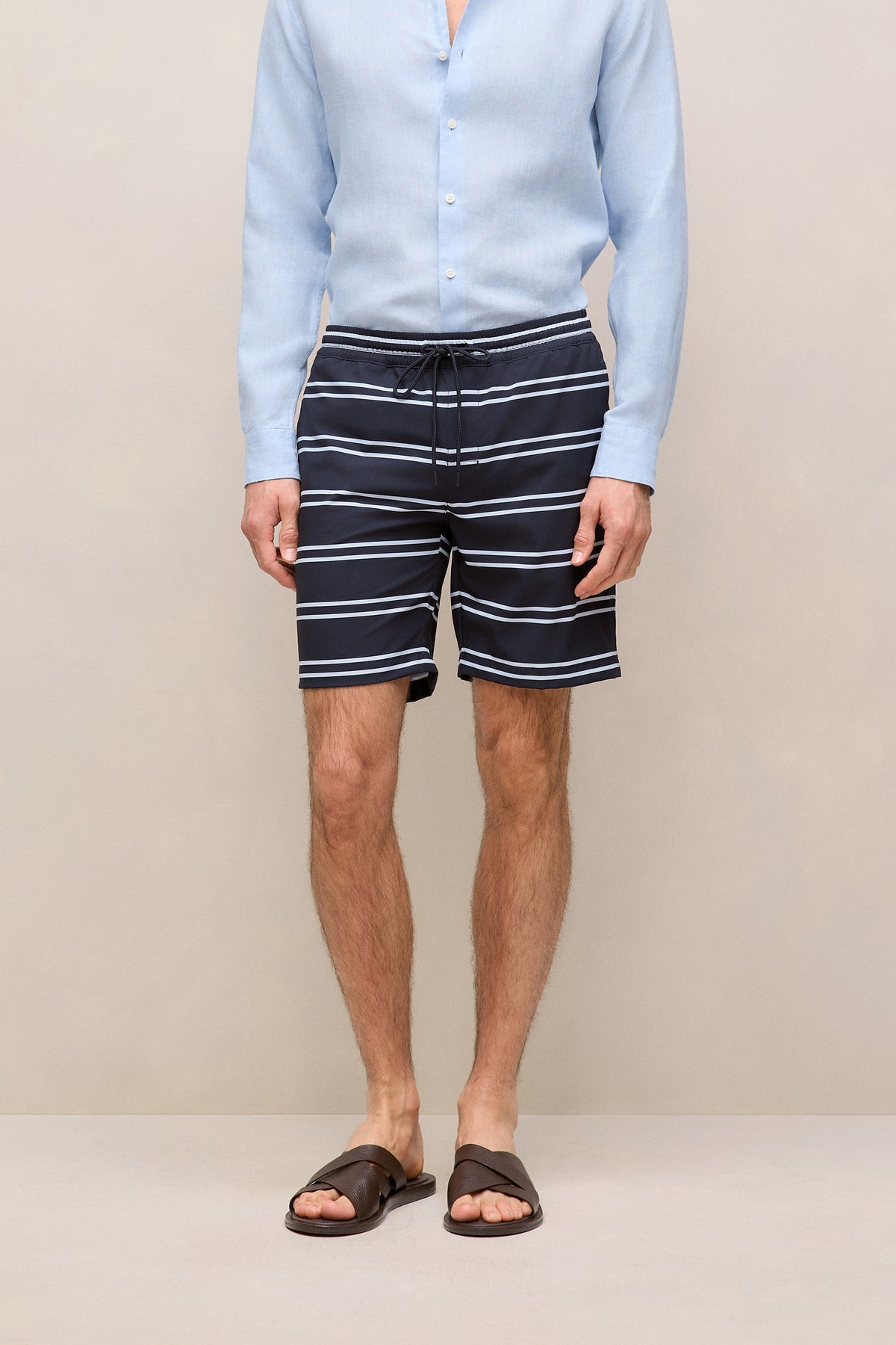 Double Stripe Swim Short