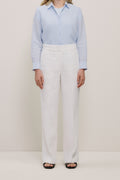 Linen Pintucked Pant