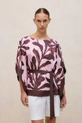 Wakame Silk Scarf Top