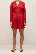 Linen Tailored Short