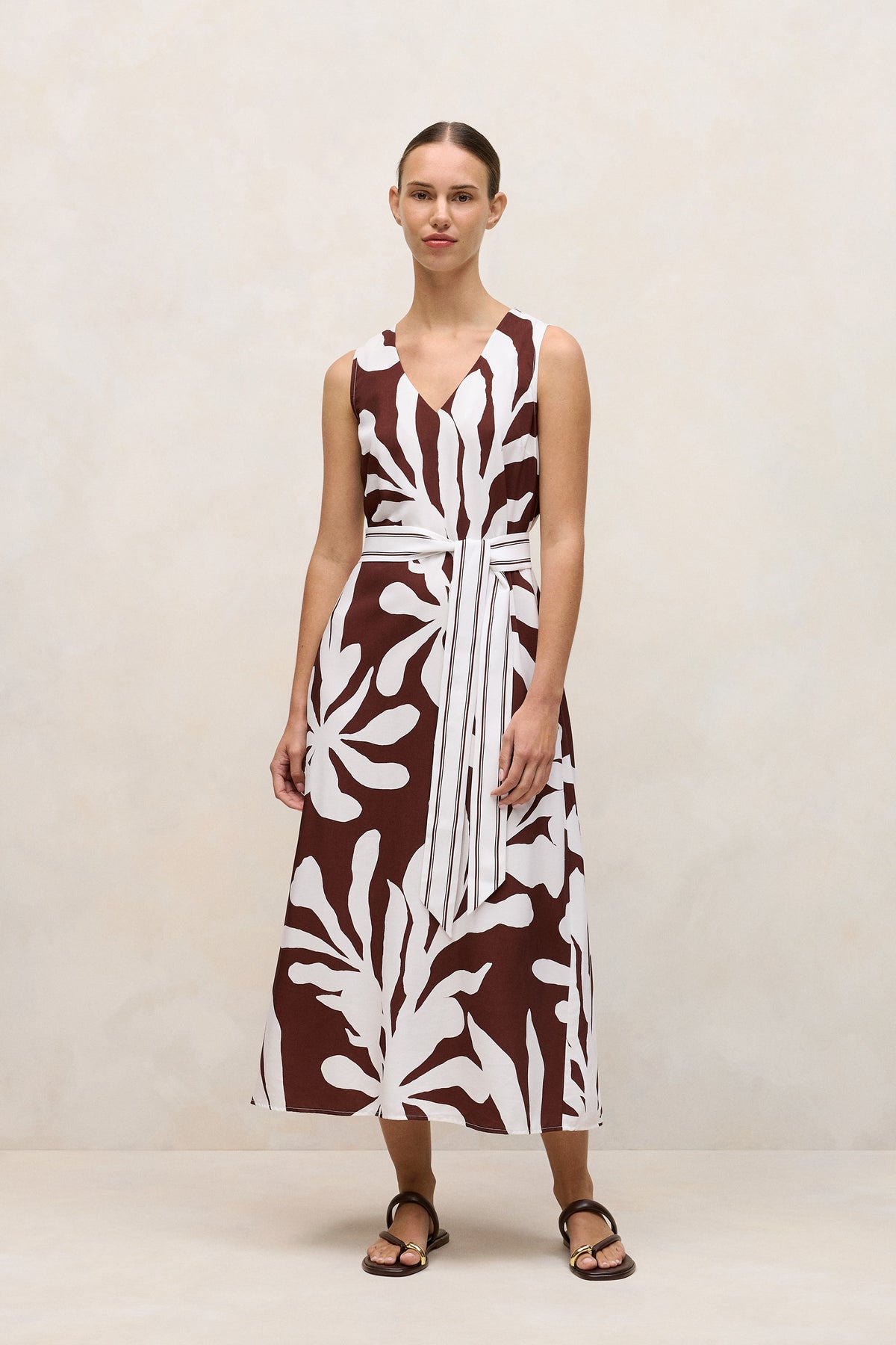 Wakame Belted Tank Dress