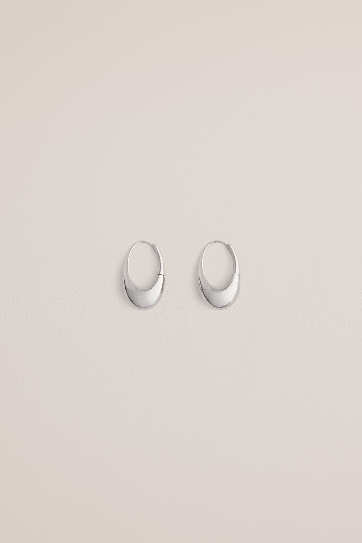 Etty Teardrop Hoop Earrings
