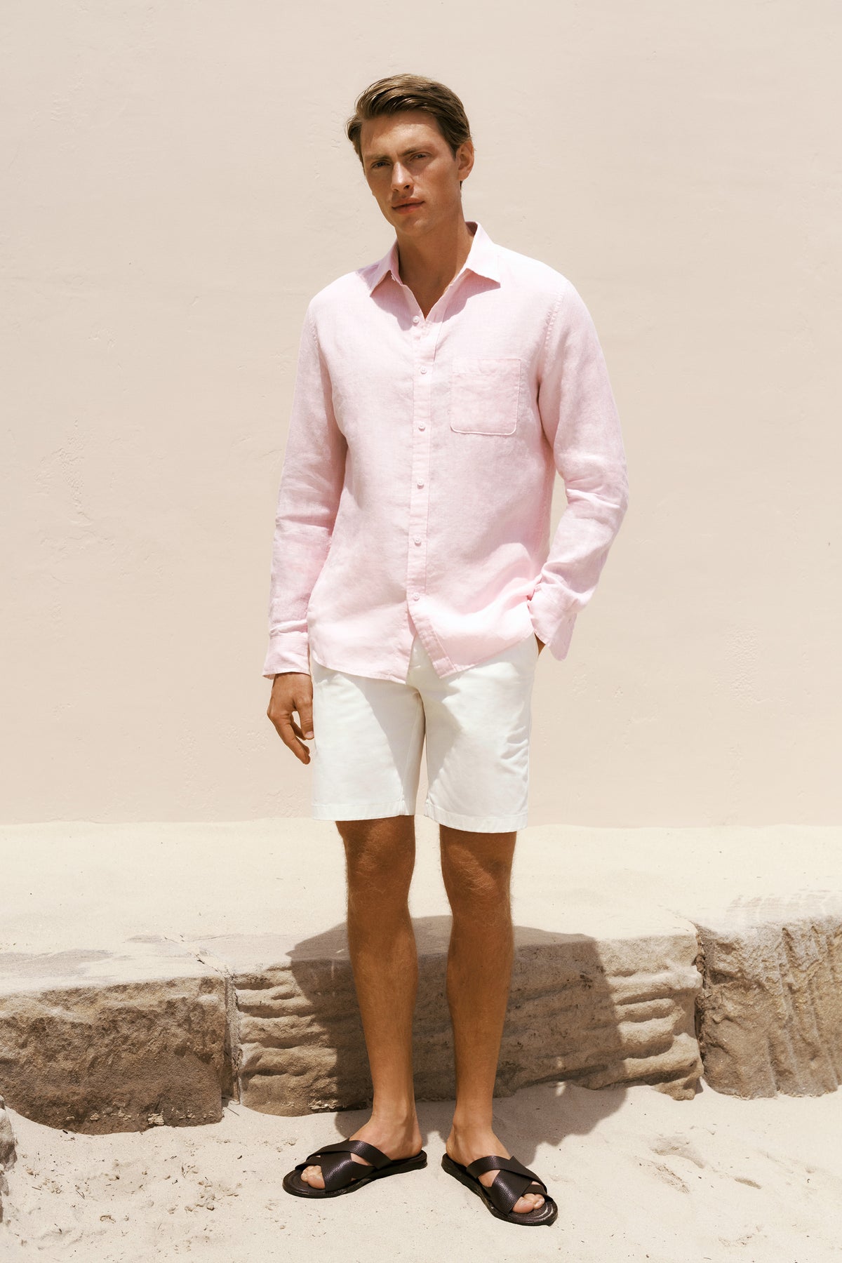 Cotton Twill Chino Short