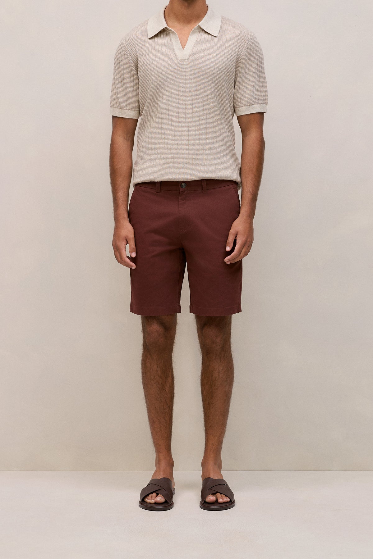 Cotton Twill Chino Short