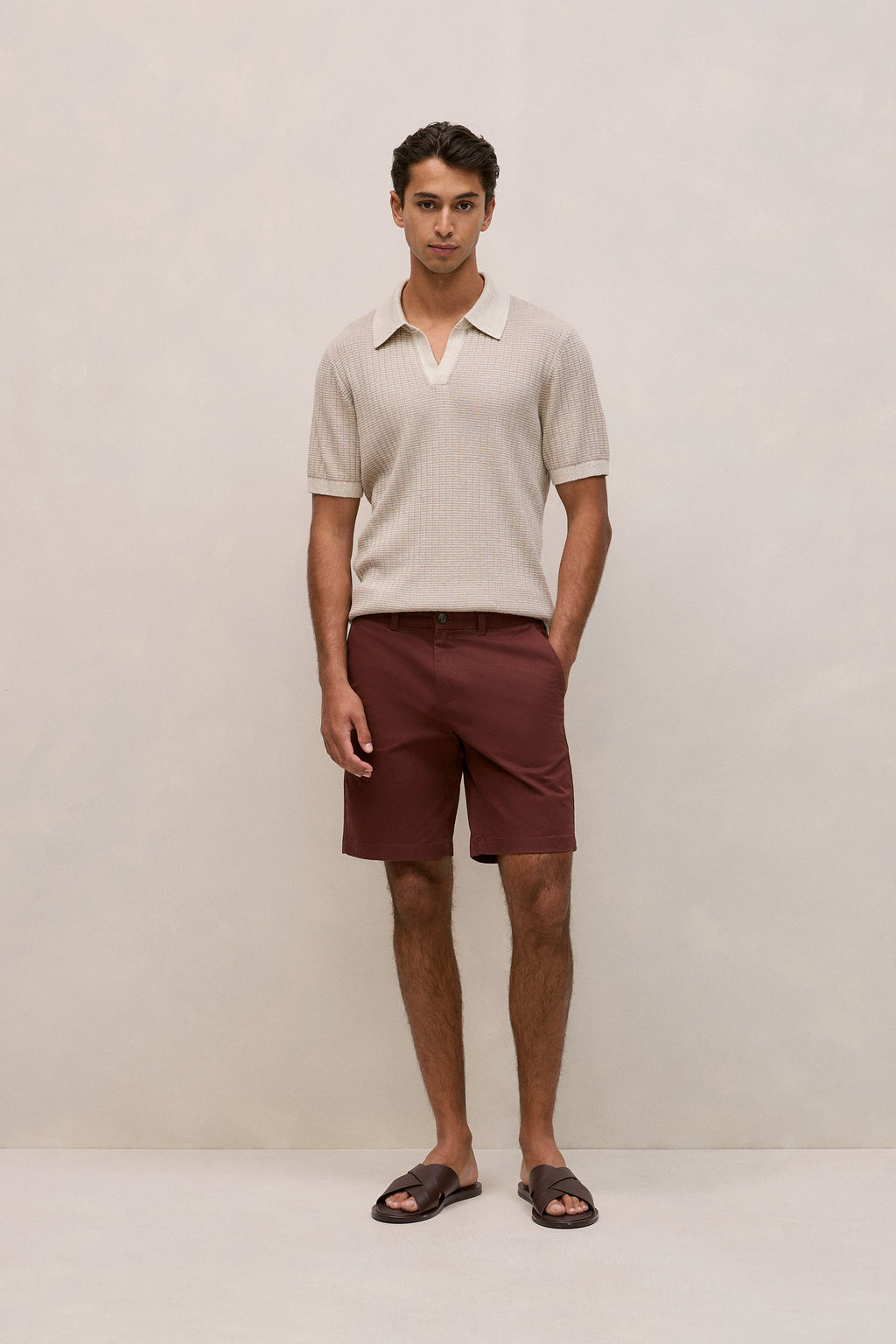 Cotton Twill Chino Short
