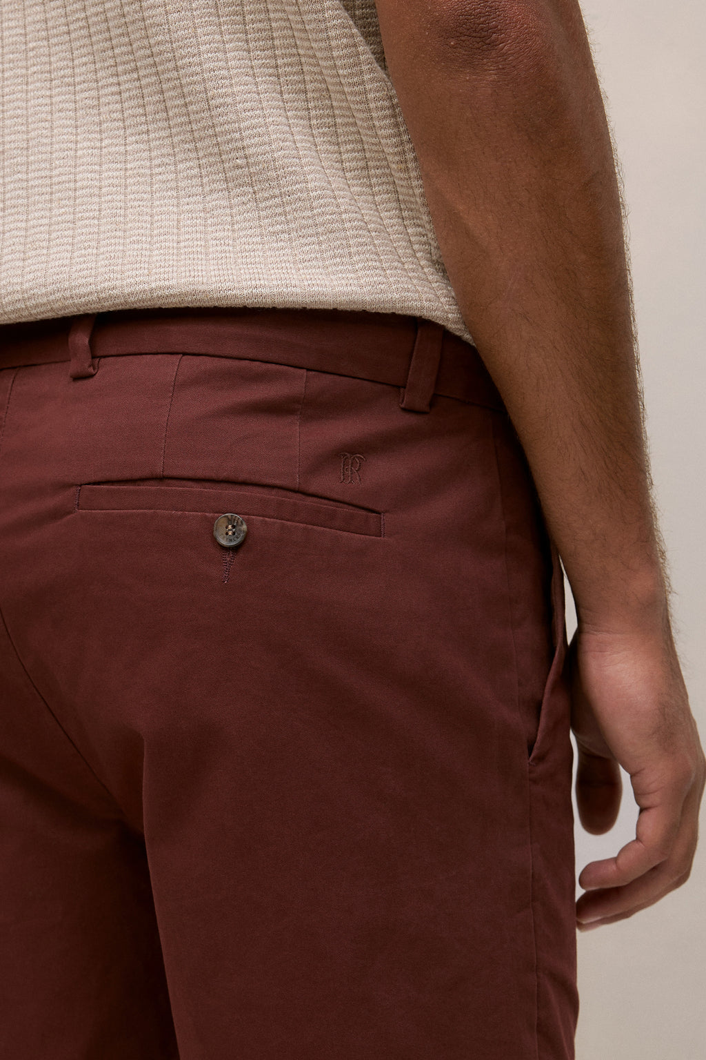 Cotton Twill Chino Short