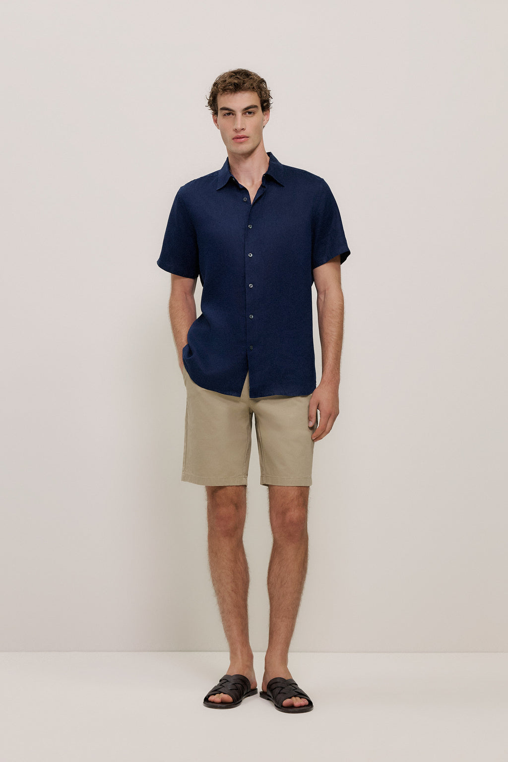 Cotton Twill Chino Short