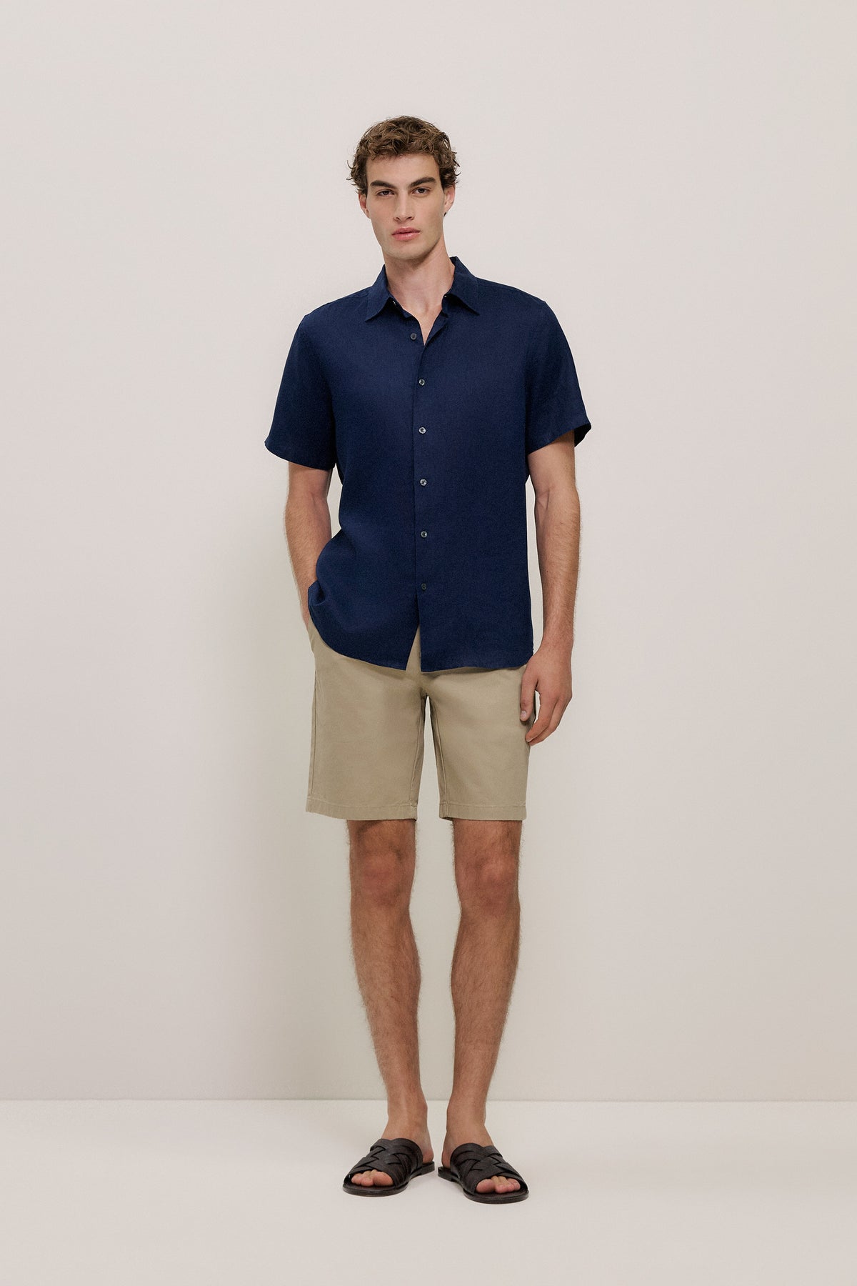 Cotton Twill Chino Short