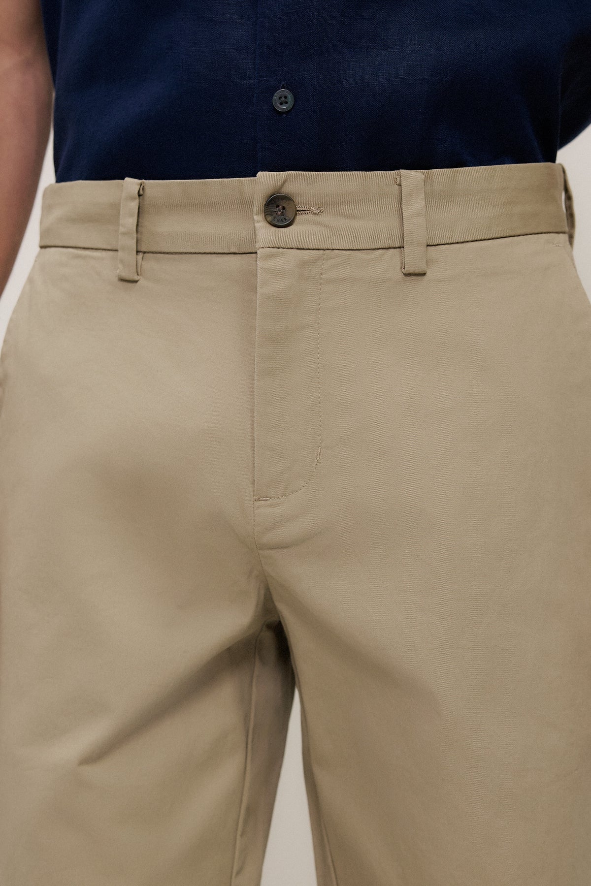 Cotton Twill Chino Short