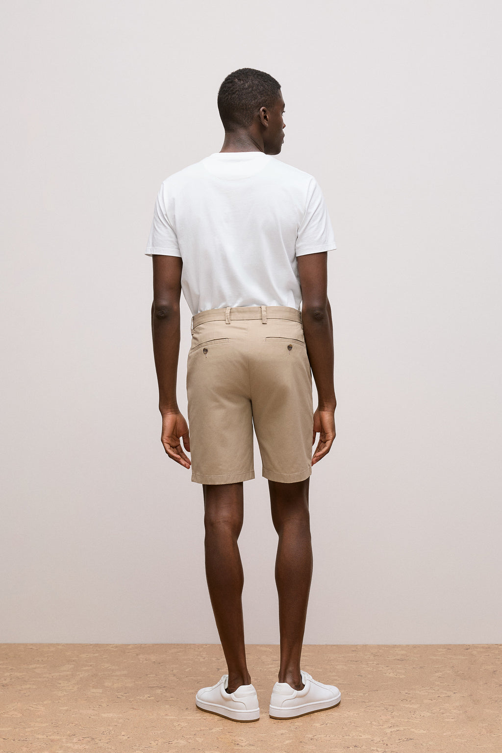 Cotton Twill Chino Short